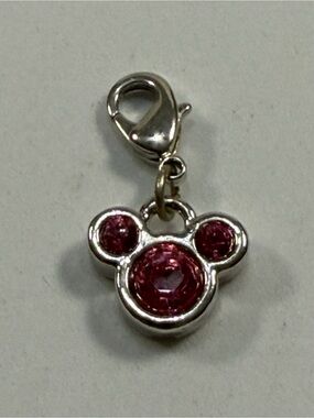 💙3/$20💙 Disney Pink Mickey Head Charm Bracelet Dangle